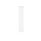 Four-shelf white bookcase measuring 800mm W x 400mm D x 1980mm H, designed for compact, professional storage.