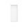 Four-shelf FSC bookcase in white with a stain-resistant finish, offering compact storage for documents and books.