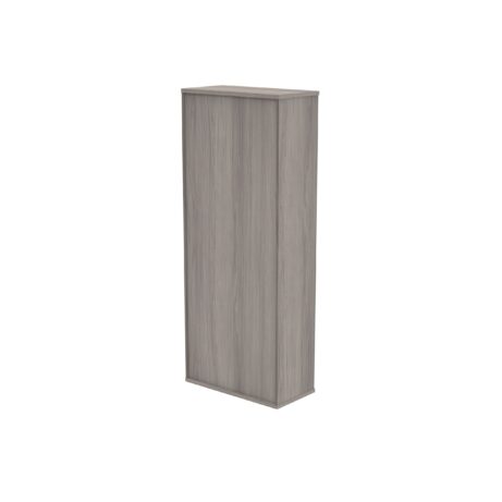 FSC-certified wooden cupboard with a tall, slim design, soft-close hinges, lockable door, and steel handles.