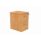 Filing Cabinet Office Storage Unit in Norwegian Beech with 2 drawers and a locking mechanism.