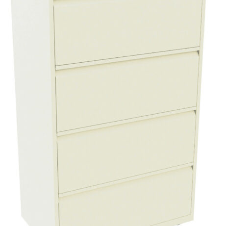 Bisley Essentials Steel 4 Drawer Side Filer