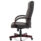 Chesterfield High Back Leather Executive Office Chair with Arms