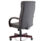Chesterfield High Back Leather Executive Office Chair with Arms