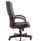 Chesterfield High Back Leather Executive Office Chair with Arms