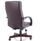 Chesterfield High Back Leather Executive Office Chair with Arms