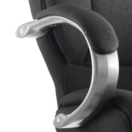 Galloway High Back Executive Office Chair with padded arms and durable fabric upholstery in modern design.