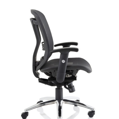 Mirage II Mesh Back Task Operator Office Chair with Height Adjustable Arms
