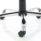 Durable chrome five-star base of the Penza High Back Executive Leather Office Chair, featuring smooth-rolling casters.