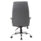 Penza High Back Executive Leather Office Chair with Arms, cushioned leather seat, chrome five-star base, and smooth-rolling casters.