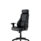 Winsor Medium Back Executive Black Leather Office Chair with Arms