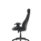 Winsor Medium Back Executive Black Leather Office Chair with Arms