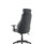 Winsor Medium Back Executive Black Leather Office Chair with Arms