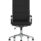 Hawkes High Back Black Leather Executive Office Chair with Arms