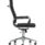 Hawkes High Back Black Leather Executive Office Chair with Arms