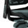 Zure High Back Black Shell Executive Office Chair with breathable mesh back, ergonomic arm support, and integrated headrest.