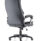 Dakota High Back Black Leather Executive Office Chair with arms, featuring a durable design for all-day comfort.