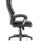 Dakota High Back Black Leather Executive Office Chair with arms, designed for all-day comfort and support.