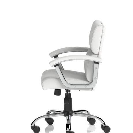 Desire Medium Back Leather Executive Office Chair with Arms