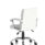 Desire Medium Back Leather Executive Office Chair with Arms