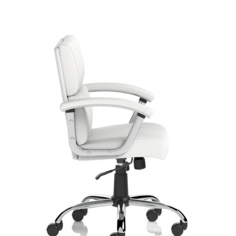 Desire Medium Back Leather Executive Office Chair with Arms