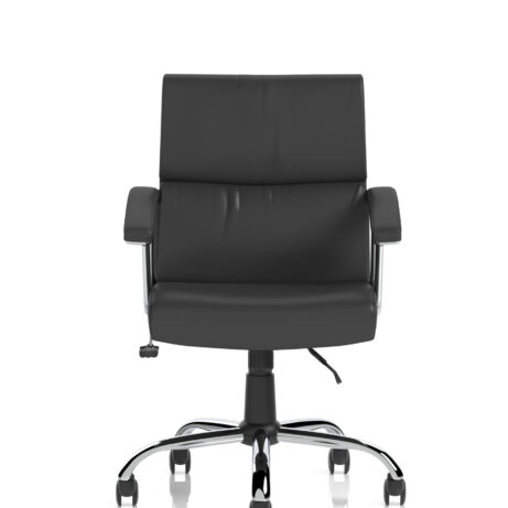 Desire Medium Back Leather Executive Office Chair with Arms