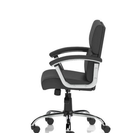 Desire Medium Back Leather Executive Office Chair with Arms