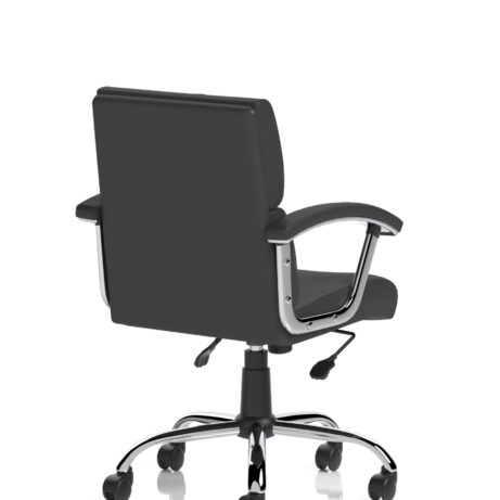 Desire Medium Back Leather Executive Office Chair with Arms