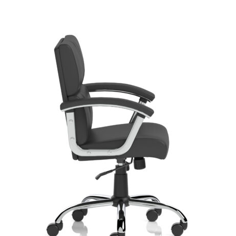 Desire Medium Back Leather Executive Office Chair with Arms