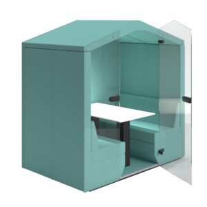 Kuddle 4 Seat Retreat with Glass Door