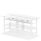 Air Back-to-Back Scalloped Edge Height Adjustable Bench Desk – 4 Person
