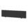 Air Desktop Screen, 400mm high, 1800mm wide, in sleek black finish, designed for office workstations.