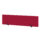 Air Desktop Screen, 400mm high, 1800mm wide, in Bespoke Bergamot Cherry Fabric with black supports.