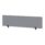 400mm high Air Desktop Screen, 1800mm wide, in bespoke Quest shell fabric with black supports.