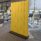 Hive Screens in yellow, six-panel design with a robust MFC base, ideal for flexible privacy in open-plan offices.