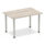 Impulse 1200mm Straight Table With Post Leg