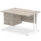 Impulse 1200mm Cantilever Straight Desk With Single Fixed Pedestal