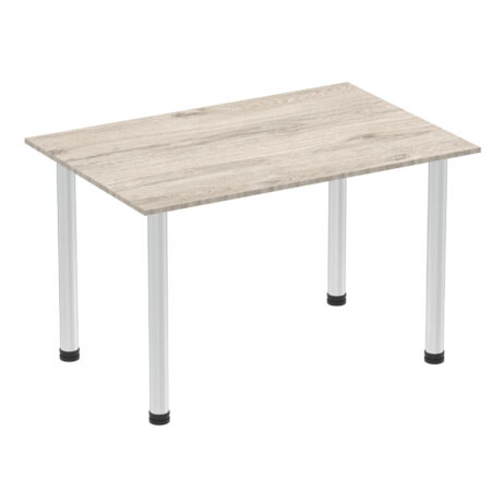 Impulse 1200mm Straight Table With Post Leg