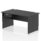 Impulse Panel End Straight Desk Frame With Single One Drawer Fixed Pedestal
