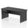Impulse Panel End Straight Desk Frame With Single One Drawer Fixed Pedestal