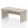 Impulse Panel End Straight Desk Frame With Single One Drawer Fixed Pedestal