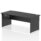 Impulse Panel End Straight Desk Frame With Single One Drawer Fixed Pedestal