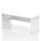 Impulse Panel End Straight Desk Frame With Single One Drawer Fixed Pedestal