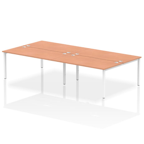 Impulse B2B Bench Desk – 4 Person