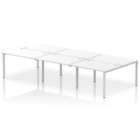 Impulse B2B Bench Desk – 6 Person