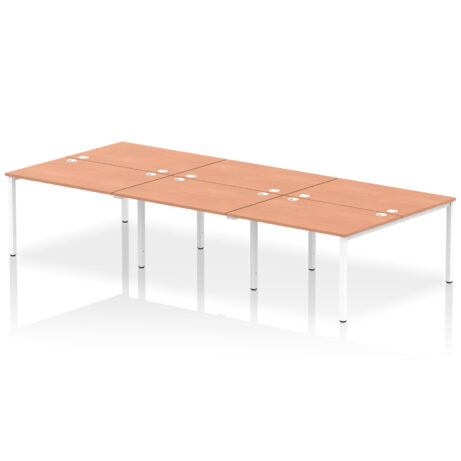 Impulse B2B Bench Desk – 6 Person