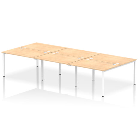 Impulse B2B Bench Desk – 6 Person