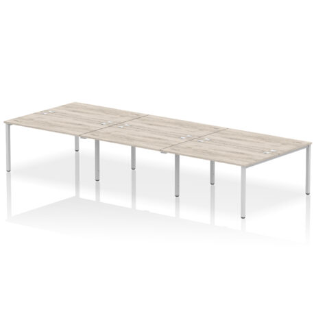 Impulse B2B Bench Desk – 6 Person