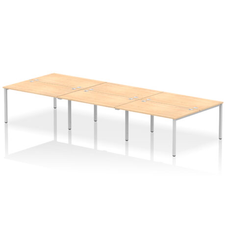 Impulse B2B Bench Desk – 6 Person