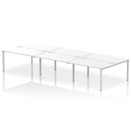 Impulse B2B Bench Desk – 6 Person
