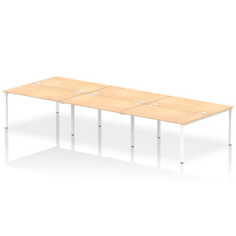 Impulse B2B Bench Desk – 6 Person